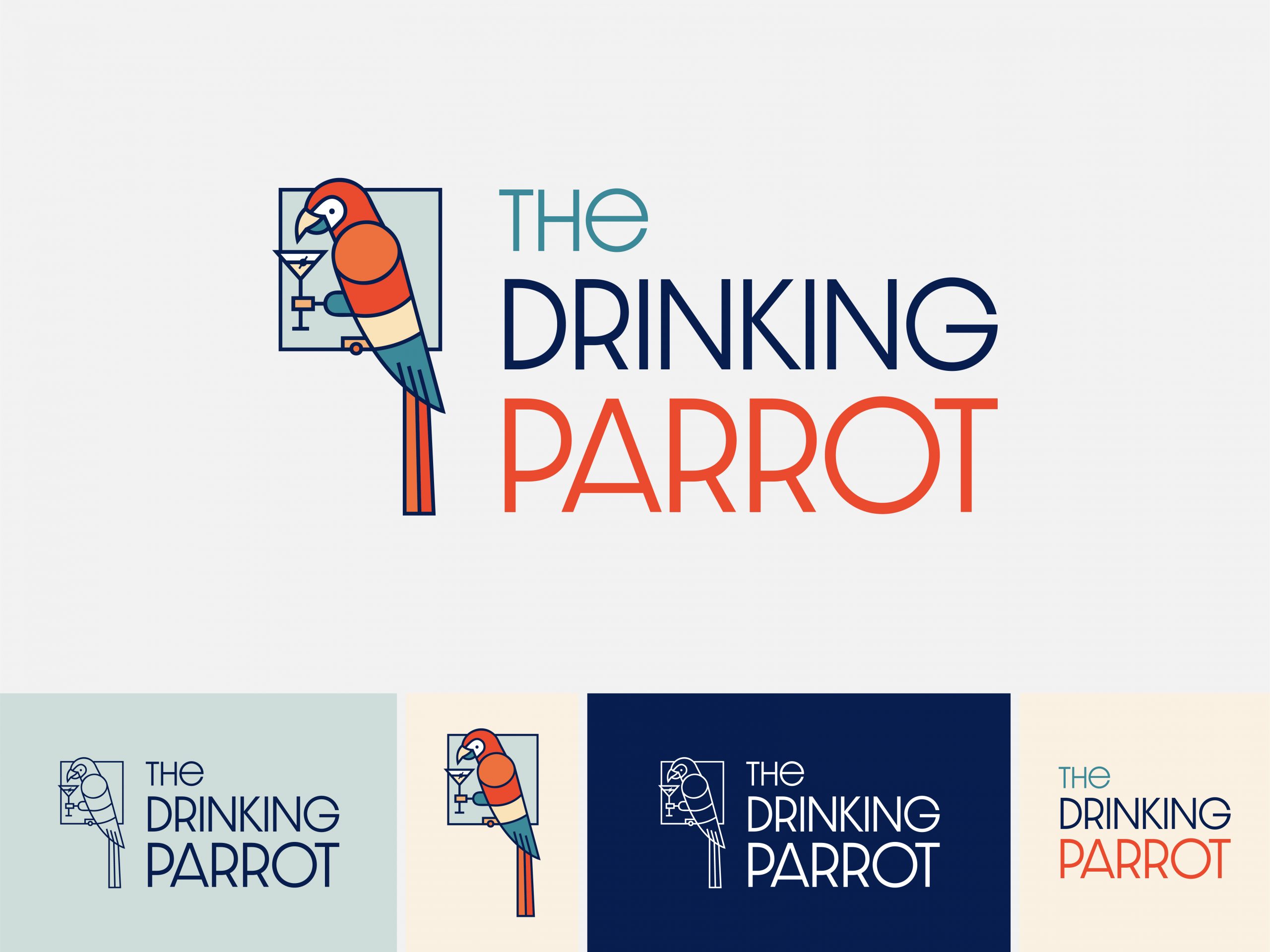 Drinking-Parrot-Logo_Finals-w-Social_Dribbble