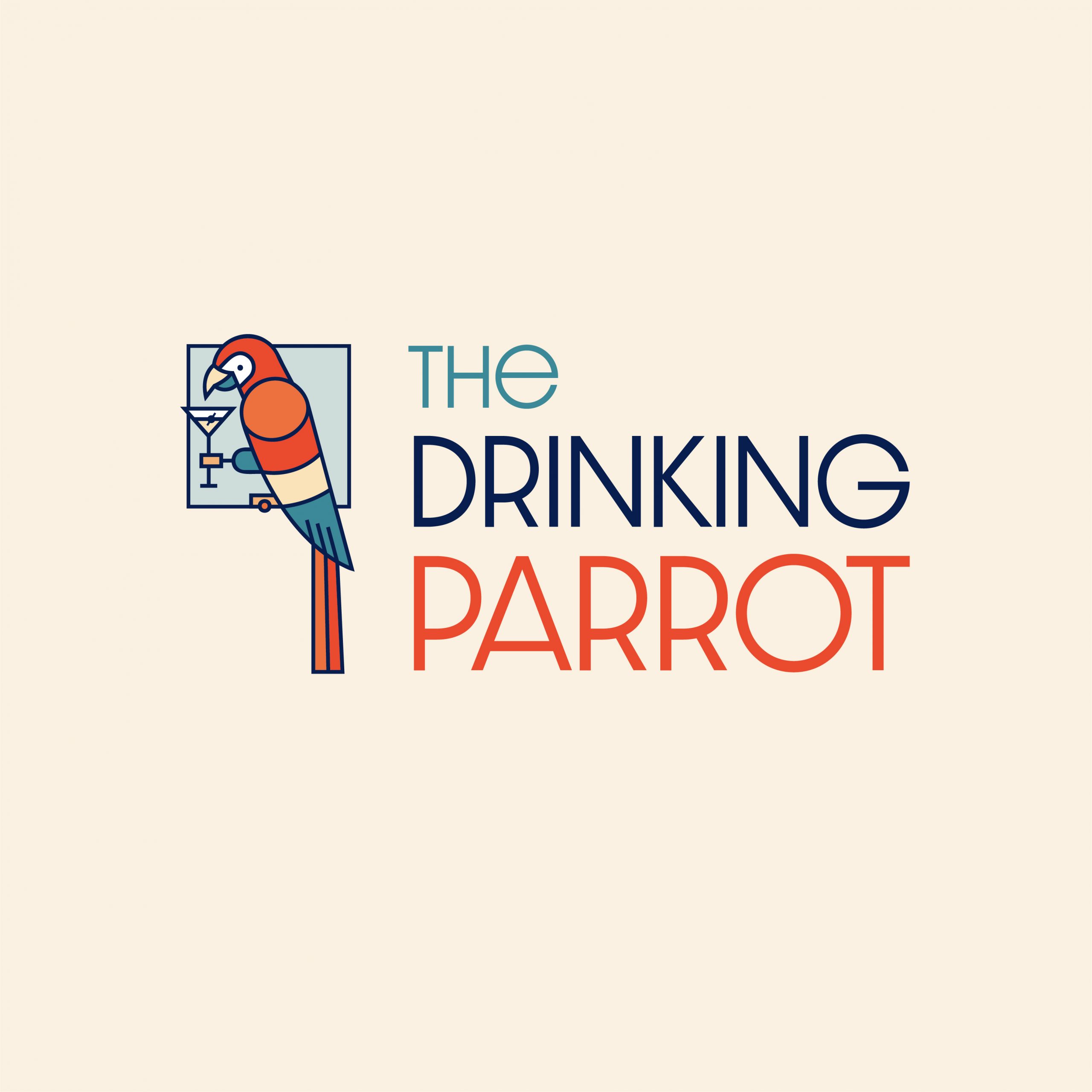 Drinking Parrot Logo